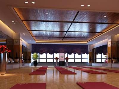 瑜伽會(huì)所聲學(xué)處理前后