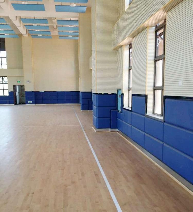 廣東揭陽學校體育館墻面木質吸音板聲學工程